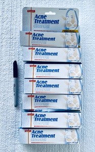 lot 439 image: Lot Of 7 - New Acne Treatment Clear Gel, 1.5 Oz Per Box - As Shown - Total Retail $42