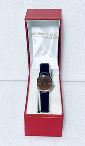 lot 400 image: Omega Genuine Leather Swiss Made Ladies Watch - In Condition As Shown - $$$ - READ
