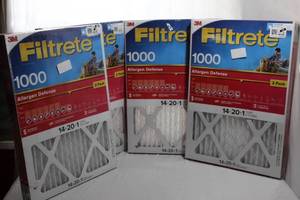 lot 38 image: 14x20x1 Central heat and air Filters