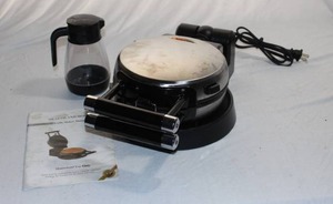 lot 46 image: Waffle Maker and Syrup Dispenser