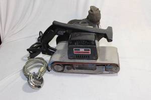 lot 70 image: Craftsman Belt Sander and Cable lock with Padlocks