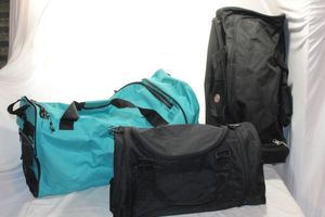 lot 230 image: Duffel Style Luggage as shown, including American Touristed