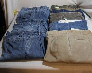 lot 238 image: Mens Casual Dress Pants, Levis Dockers and Corduroy Pants in Colours as shown ..Size 36x30