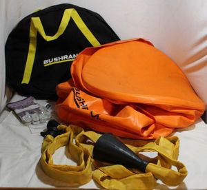 lot 239 image: Bush Ranger XL Blow up Jack and Accessories For Off-road and Tall Vehicles... See Photos