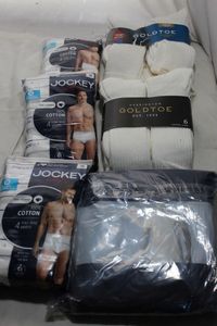 lot 249 image: Mens Socks, Underwear and T-shirts Still in Packages