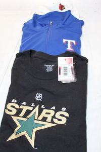 lot 255 image: Mens Team Apparel Shirts Tags Still Attached