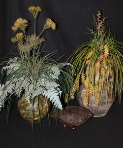 lot 58 image: Floral arrangementss as shown