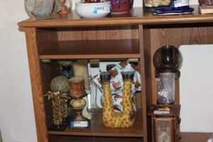 lot 64 image: Enertainment Center (Contents not Included)