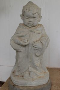 lot 26 image: Baby St Francis Statute