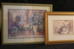 lot 52 image: Home Dcor prints