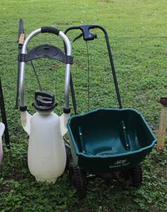 lot 126 image: Seed Spreader and Weed Sprayer