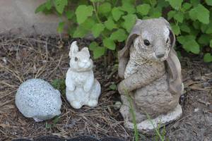 lot 139 image: Bunny Statutes