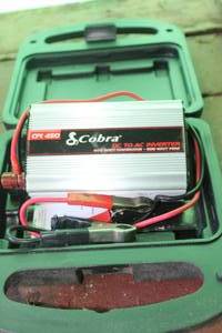 lot 188 image: Cobra DC to AC Power inverter