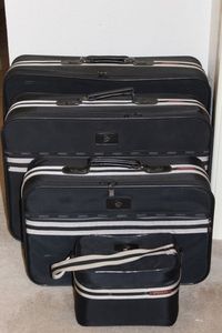 lot 94 image: Four Piece Luggage Set Sasson Brand Good Condition