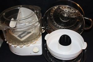 lot 97 image: Electric Rice Cooker and Steamer, Roaster and more