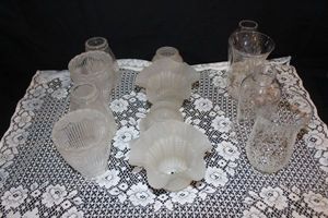lot 111 image: Dollie and sconces