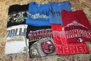 lot 31 image: Commemorative Sporting T-Shirts as shown