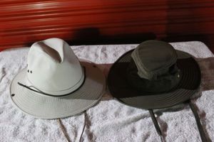 lot 45 image: Two Mens Hats Duluth Trading and Tilley