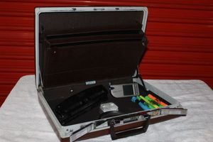 lot 48 image: Vintage Brief Case with Accessories included as shown