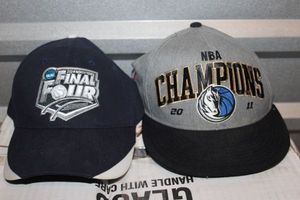 lot 128 image: 2014 Final Four and 2011 NBA Championship Cap