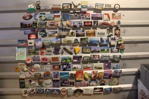 lot 104 image: Large Variety of Collectable Magnets
