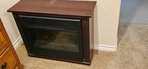 lot 205 image: Portable Electric Fireplace