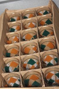 lot 143 image: Case of 36 Kentucky Derby Glasses