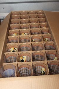 lot 64 image: Case of Kentucky Derby Glasses