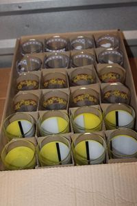 lot 187 image: Case of Kentucky Derby Glasses