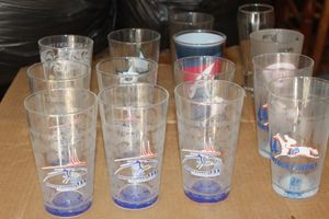 lot 217 image: Kentucky Derby Glasses