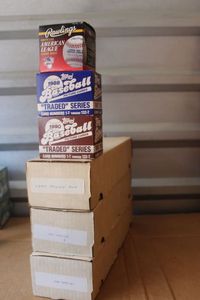 lot 150 image: Complete Sets of Topps 1990, 91 and 92 as well as Topps Traded 1988 and 1990 and Basebal