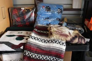 lot 204 image: Throw Blankets in Styles and Designs as Shown