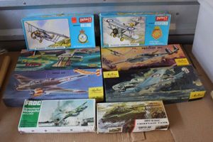 lot 163 image: Vintage Models Never assembled