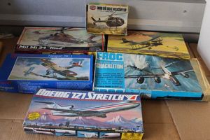 lot 178 image: Vintage Models Never assembled