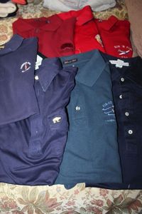 lot 244 image: Mens Polo style Shirts