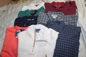 lot 248 image: Mens Long Sleeve Shirts as shown