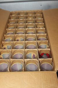 lot 246 image: Case of 72 Kentucky Derby Glasses