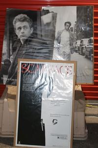 lot 214 image: Two James Dean Posters and Scarface Playbill Poster