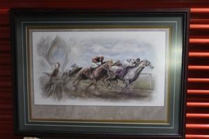 lot 235 image: Framed Artwork, 2010 Kentucky Derby Festival Poster