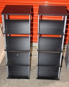 lot 250 image: Two Shelves that Spin 360 Degrees