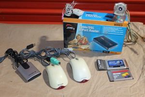 lot 273 image: Computer Accessories, Mouse Credit Card Reader, Web Cameras and more