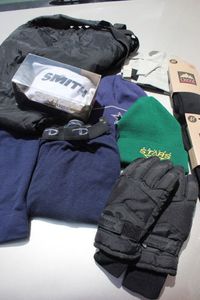 lot 224 image: Winter Gear as shown