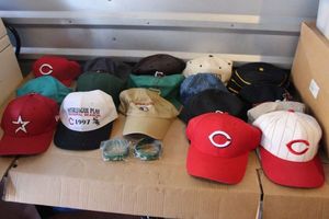 lot 100 image: Variety of Sports Team Ball Caps
