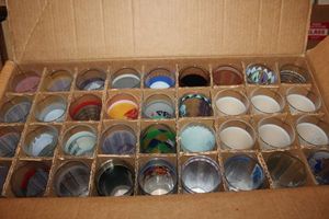 lot 231 image: Case of 72 Kentucky Derby Glasses
