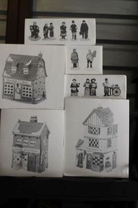lot 350 image: Studio 56 Hand Painted Porcelain