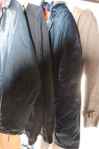 lot 365 image: Mens Clothing Winter Coats, including London Fog Trench Coat