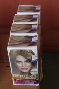 lot 335 image: Four Unused Boxes of Loreal Hair Color