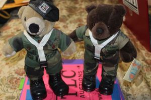 lot 387 image: Two Collectable Bear Forces Bears