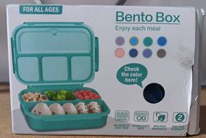 lot 110 image: BENTO BOX (MEAL BOX) IN COLOR SHOWN.
