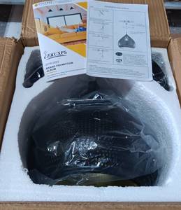 lot 115 image: CEKUXPS MOROCCAN PENDANT LIGHT (BLACK) IN BOX AS SHOWN.